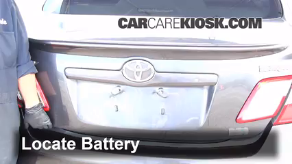 Battery Replacement: 2007-2011 Toyota Camry - 2009 Toyota Camry Hybrid ...